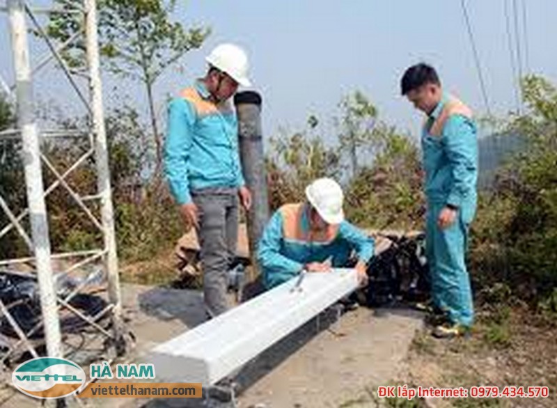 Lắp mạng cáp quang Viettel Hà Nam miễn phí 100% công lắp đặt