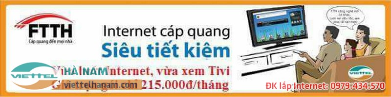 Lắp mạng cáp quang Viettel Hà Nam nhận nhiều ưu đãi hấp dẫn trong tháng 10
